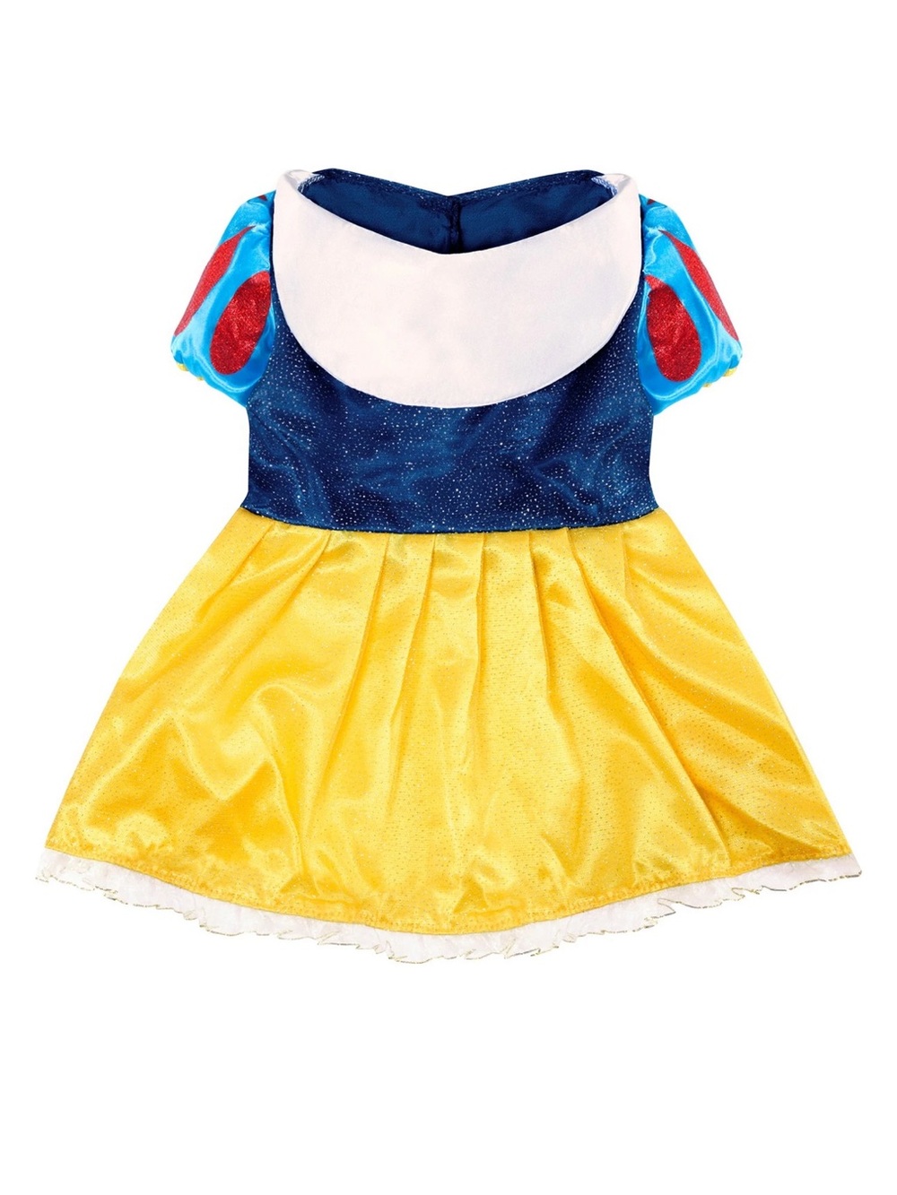 Rubie's Snow Princess Pet Costume in Blue, Yellow & Red Size XL - Picture 4 of 4